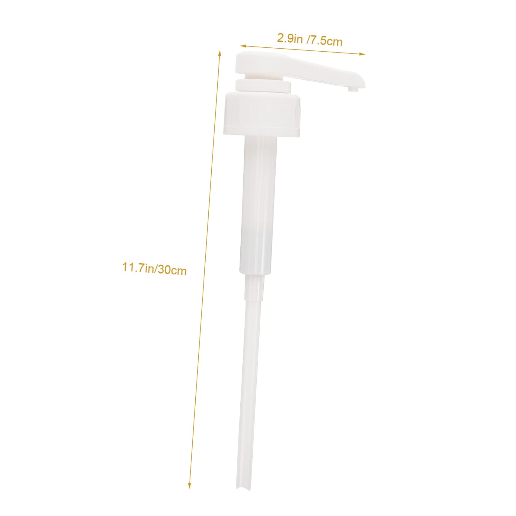 UTHCLO 5-Pack Syrup Pump Head Replacement for Syrup Bottles Coffee Bar Pumps and Oil Dispensers Plastic