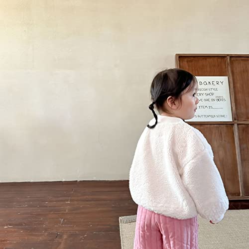 Girls' Sweater Autumn and Winter Children's Cartoon top Girls' Pullover Children's Velvet Thickened4