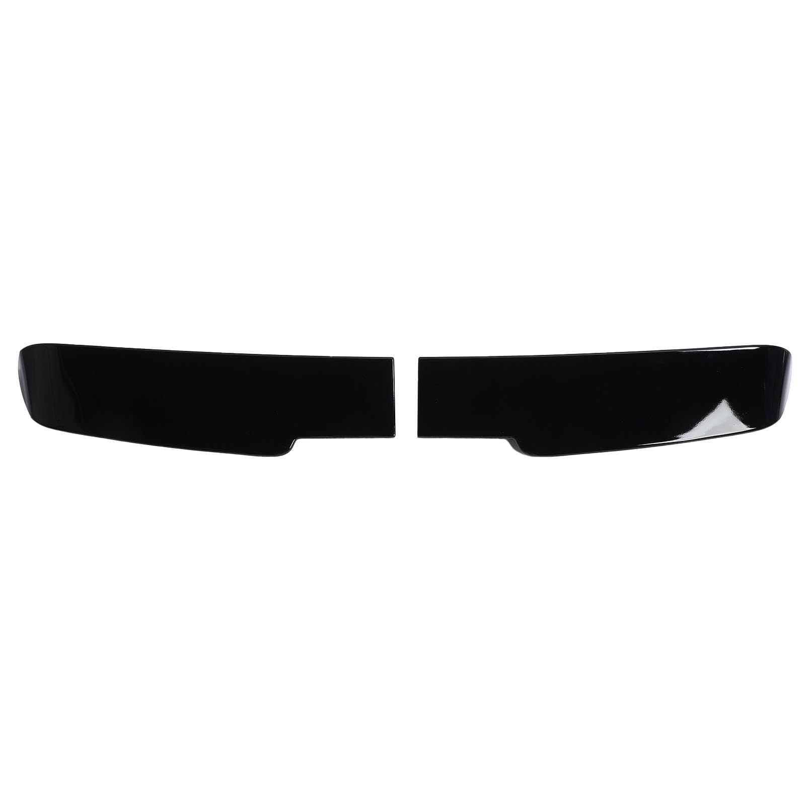 Becquet de Toit Arrière Double Porte de Grange Noir Brillant pour T5 T5.1 T6 T6.1 | Kit de Rebord d'aile de Micro Aéro Léger