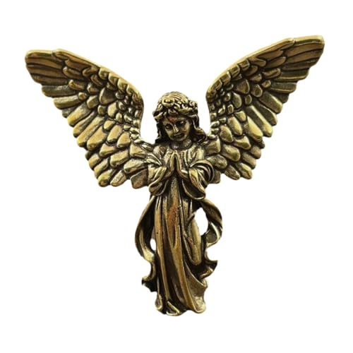 Aile de bureau intérieure et statuette d'ange aux finitions sculptées haut de gamme