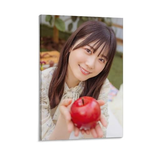 丹生明里の魅力的なポスター (20) 印刷 キャンバス ウォール 画像 芸術 壁飾り 壁の絵 け ソファの背景08x12inch(20x30cm)