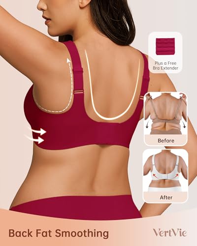 Image of Vertvie Wireless Seamless Jelly Bra Supportive Smoothing