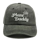 Men Plant Daddy Baseball Caps Adjustable Summer Classic Sandwich Dad Hat Black