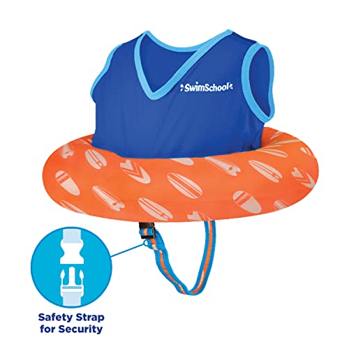 image for SwimSchool Deluxe Swim Trainer – Heavy Duty Toddler Swim Vest Floati