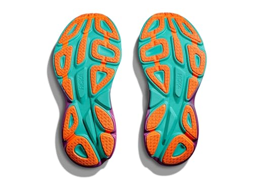 Image of Hoka Women's Bondi 8 Electric Aqua /Black 10.5 Medium