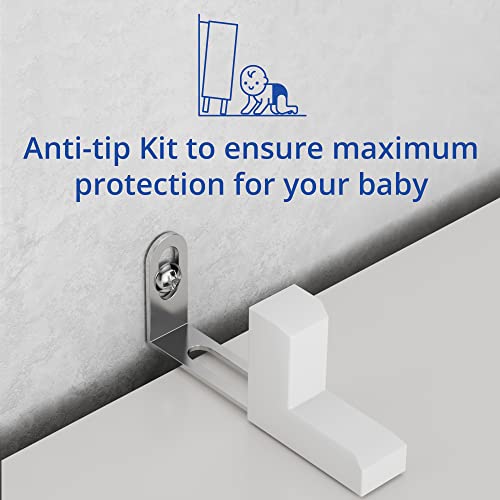 Cozy Castle White Small Bookshelf, Wood 8 Cube Storage Organizer Book Shelves With Anti-Tilt Device, Freestanding Modern Bookcase For Bedroom, Office, Living Room #TOP6