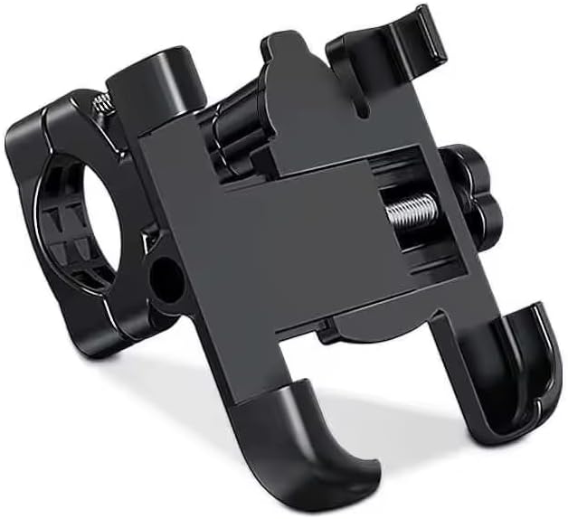 Universal Bike Handlebar Phone Mount – Secure Motorcycle Mobile Holder 360° Rotating Bike Mobile Holder C1 Bike Mobile Stand Secure & Convenient Phone to Any Angle