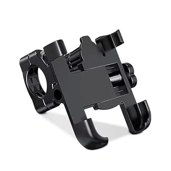 Universal Bike Handlebar Phone Mount – Secure Motorcycle Mobile Holder 360° Rotating Bike Mobile Holder C1 Bike Mobile Stand Secure & Convenient Phone to Any Angle