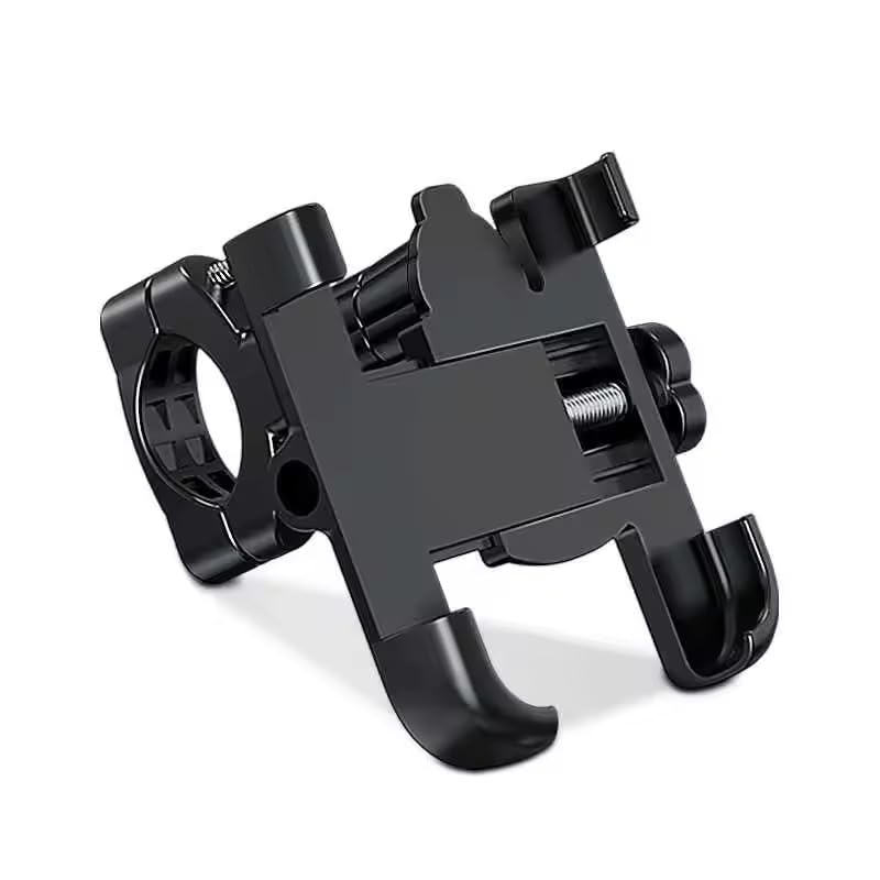 Image of Universal Bike Handlebar Phone Mount - Secure Motorcycle Mobile Holder 360 Rotating Bike Mobile Holder C1 Bike Mobile Stand Secure & Convenient Phone to Any Angle