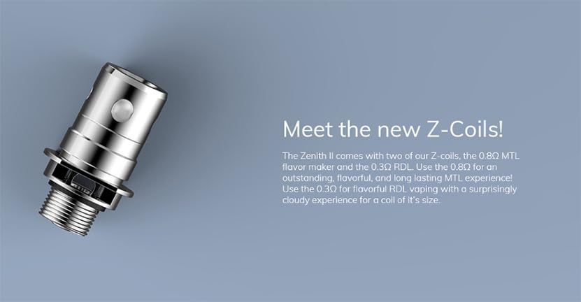 INNOKIN Zenith 0,8 Ohm - Bote de 5 Rsistances Z Coil