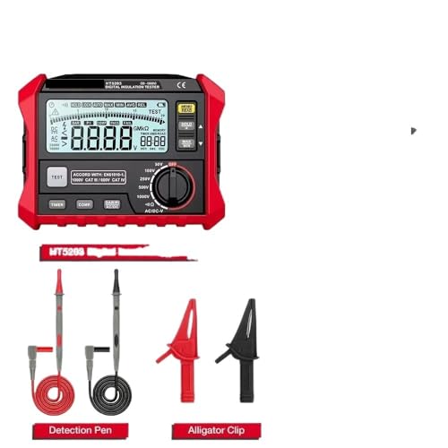 HT5203/HT5205 1000V �≏��R�v �A�[�X�ڒn��R�v �f�W�^���≏��R�v(HT5203)