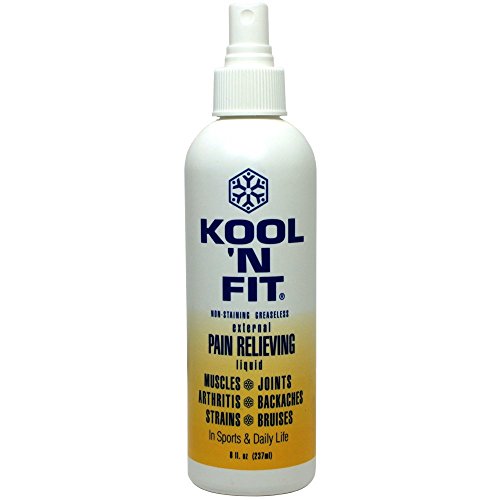 Kool N Fit Pain Relieving Liquid Spray - 8 Ounce