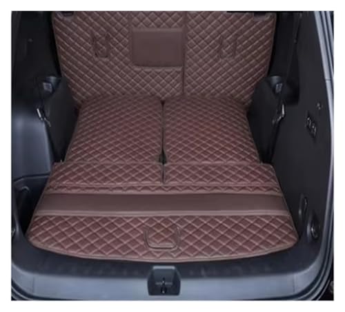 2020年式 エクスプローラー用 6/7シート用トランクマットセット トランクカーペット カーゴライナーマット(5)