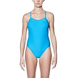 Nike Swim Solid Racerback One Piece Women lt Blue Fury Größe US 34 | DE 38 2018 Schwimmanzug