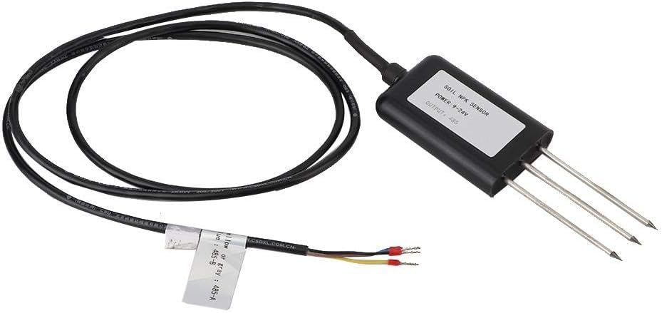 Soil NPK Sensor RS485 Nutrient Detection Probe with Digital Output for Nitrogen Phosphorus Potassium Measurement High Accuracy 12V-24V Power Supply 2m Cable for Smart Agriculture-picture-16