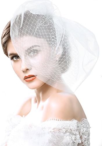Yean Wedding Bridcage Veil with Comb 