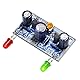 Kemo B003 Blinker / Wechselblinker Bausatz für 6 - 12 V/DC zum Anschluss von Glühlämpchen oder LEDs. Taktfrequenz einstellbar ca. 1 - 3 x pro Sekunde