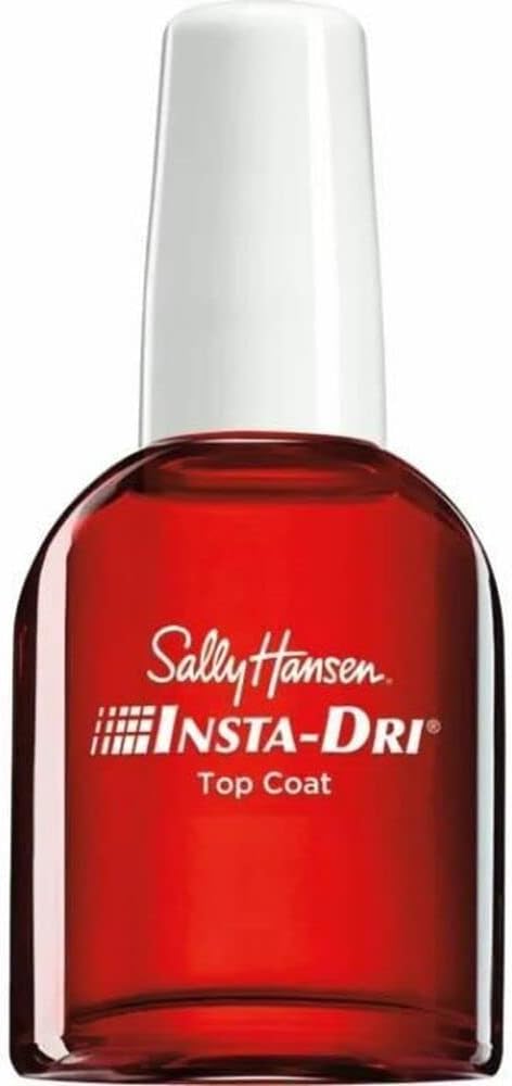 Sally Hansen Insta-Dri®, Clear Top Coat, Quick Dry, Long Lasting, Streak-Free Shine, Clear Nail Polish