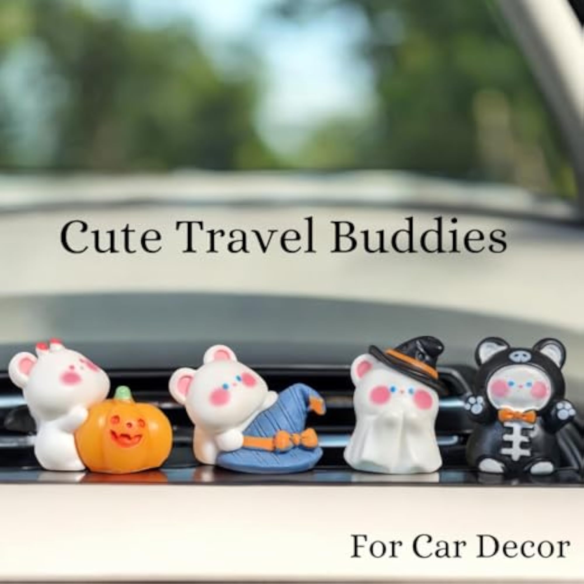 ZWIK Miniature Toys for Car Dashboard Interior Decor