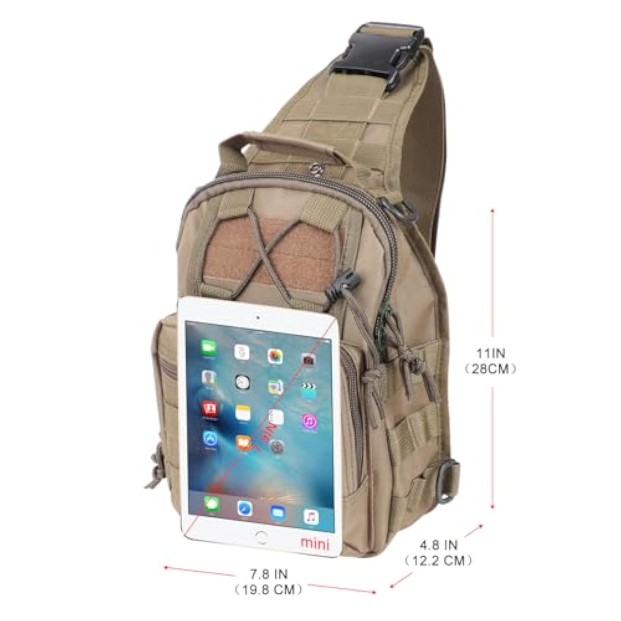 Oxford Fabric Multifunctional Unisex Sling Bag