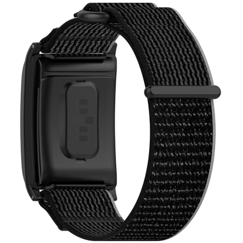 Bracelet Whoop 4.0 nylon noir gris par LOKEKE pour suivi de performance - 3