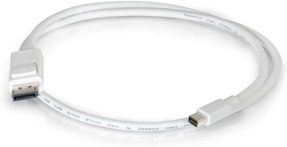 C2G 84300 1m Mini-DisplayPort/Thunderbolt to DisplayPort Monitor Cable Black