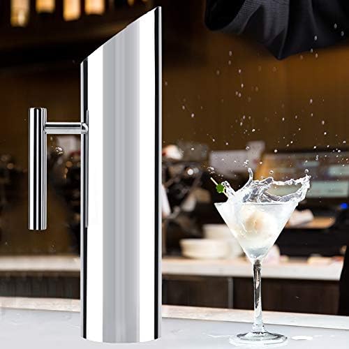Miniatura 6 de Jarra de acero inoxidable Jarra de agua de metal para beber en frío con herramienta de servicio de hotel casero de guardia de hielo