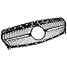 CLA Grill Cla Front Grille for Mercedes Benz W117 Diamond CLA180 CLA200 CLA250 CLA45 AMG 2013-2019 Black