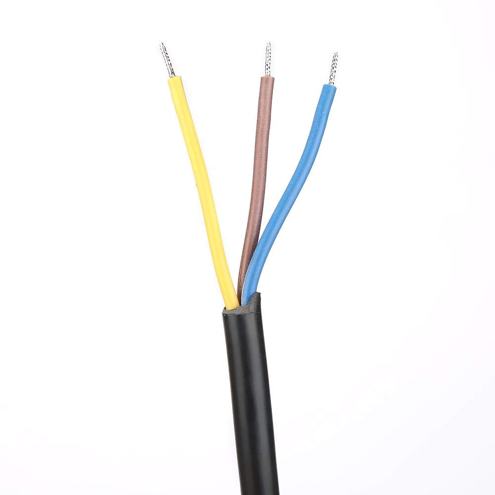 Válvula de bola motorizada CA 220V G2 DN50 2 vías Válvula de bola eléctrica motorizada de acero inoxidable 304 de 2 puntos, control de 2 puntos, cable de acero inoxidable