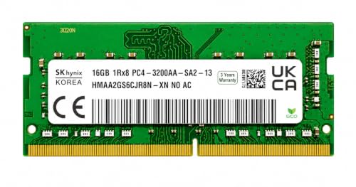 Image of 16GB DDR4 3200MHz OEM Laptop RAM Compatible with SK Hynix [Key Specs: PC4-25600 /3200AA | 260-Pin SO-DIMM | CL22 | 1Rx8 | 1.2V | Non-ECC] | 3 Years Seller Warranty