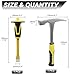 Karier 6Pcs Geology Rock Pick Equipment Kit, 30oz Hammer and 12