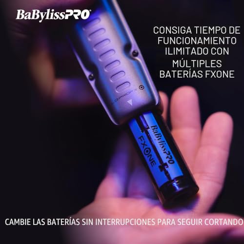 BaBylissPRO FXONE solución al agotamiento de batería en cortapelos de barbería 6