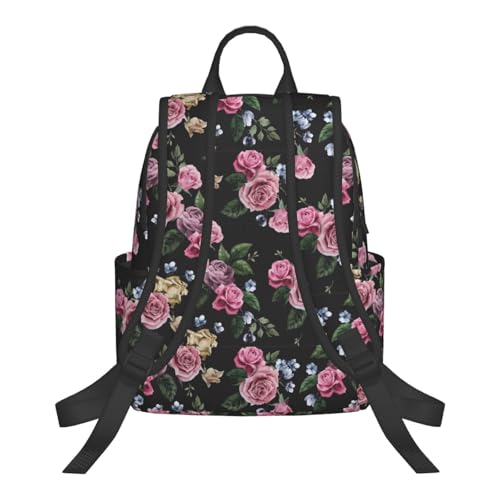 Sac à dos léger noir de travail et sac de voyage compact - 3