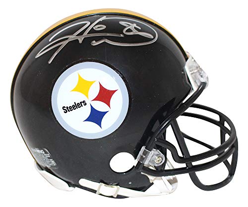 Hines Ward Autographed/Signed Pittsburgh Steelers VSR4 Mini Helmet BAS