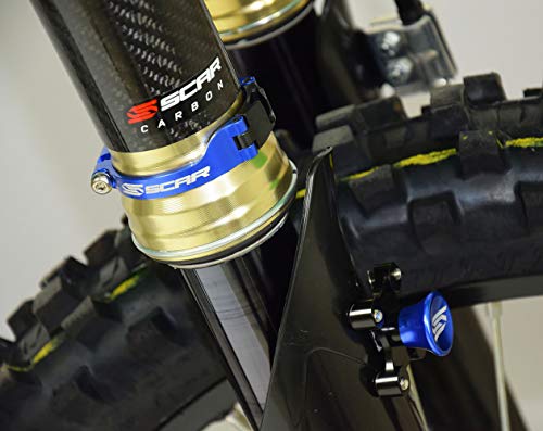 Kit départ holeshot SCAR bleu pour bloque fourche OHLINS 20-22 cross - 3