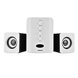 Bewinner SADA D-202 Mini USB 2.1 Wired Combination Speaker Bass Music Subwoofer for Desktop Laptop Notebook Tablet PC Smart Phone (White)