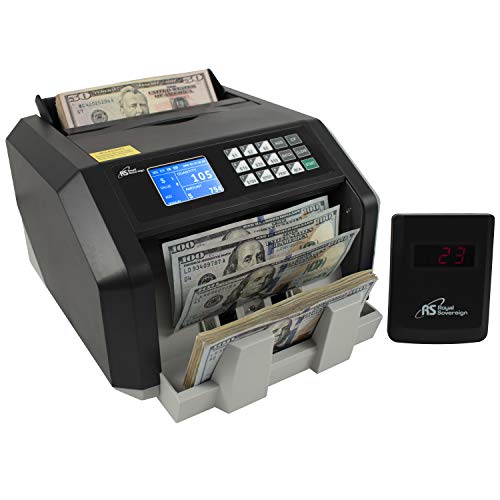 Royal Sovereign High Speed Money Counting Machine, With Uv, Mg, Ir Counterfeit Bill Detector & Value Counting (Rbc-Es250) #TOP7