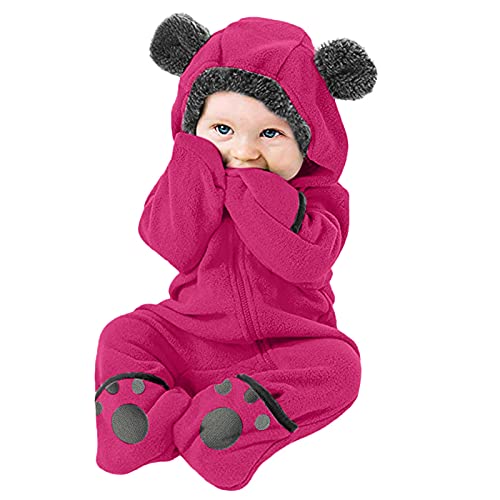Jaquetas infantis para meninas com capuz infantil roupas de desenho animado macacão de lã para menin