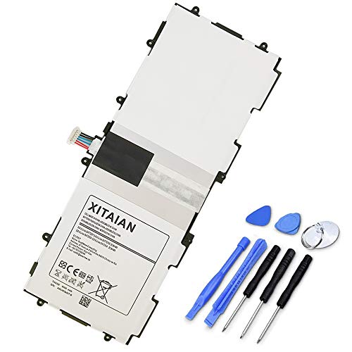 XITAIAN T4500E T4500C Batería Repuesto para Samsung Galaxy Tab 3 10.1 GT-P5200 (3G & WiFi) GT-P5210 (WiFi) GT-P5220 (LTE, 3G & WiFi) GT-P5213 P5210 P5200 P5220 P5213 3.8V 6800mAh
