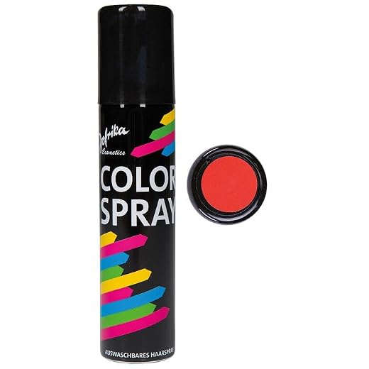 NEU Color-Haarspray, 100ml, rot