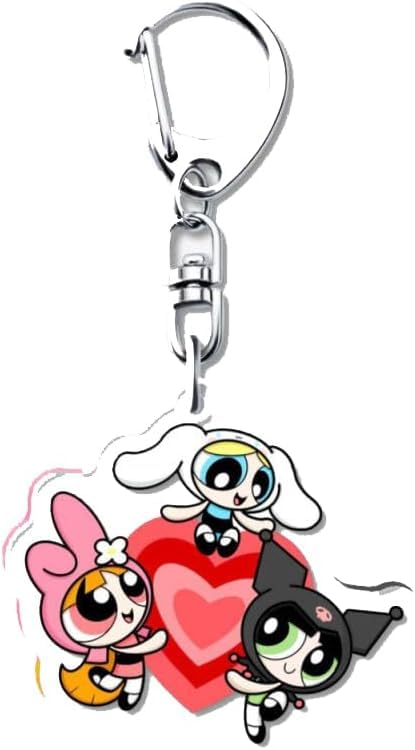 Amazon.co.jp: [GAOIG] パワーパフガールズ キーホルダー