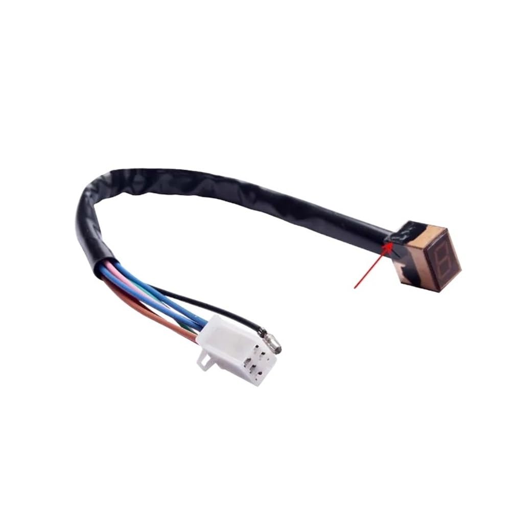 Indicador Digital de Marchas para Motocicleta, 1 Unidad, Universal, 5 Marchas, indicador Digital de Velocidad para Motocicleta, Sensor de Palanca de Cambios para Motocicleta.