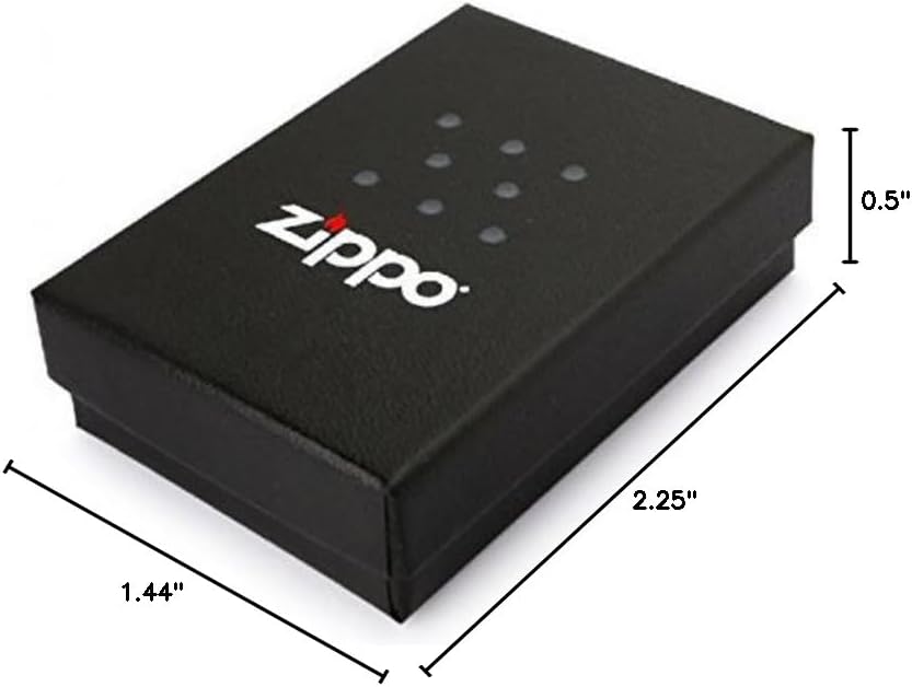 Zippo Lighter: Jack Daniel's Logo, Engraved - High Polish Black 81223