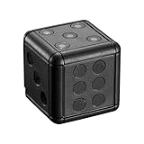 KIMISS 1080P Full HD Mini Dice DV Cámara Dash CAM Luz de Visión Nocturna Al Aire Libre (Black)