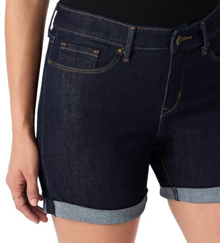 Levi Strauss Signature Gold Women's Mid Rise 5" Shorts (Available in Plus), (New) Island Rinse, 2 - image 6