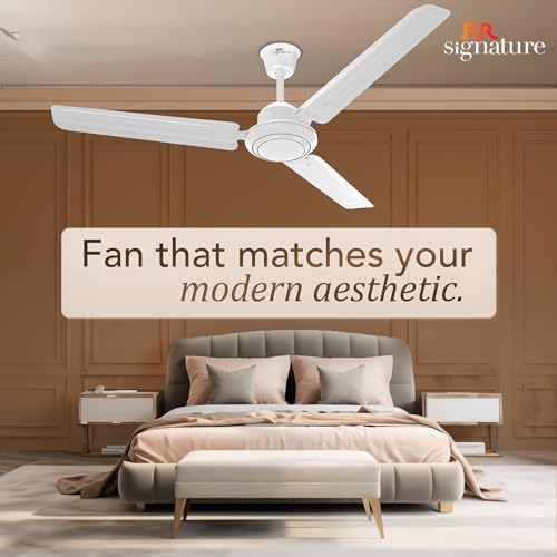 RR Store RR Josh BLDC 1200 mm Ceiling Fan White - Image 5