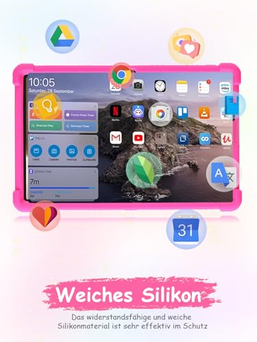 Étui Samsung Galaxy Tab A11+ antichoc et léger avec support
