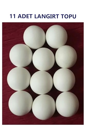 Profesyonel Langırt Topu 11 Adet, Langırt Masası Oyun Futbol Topları, 33 mm, 20 g
