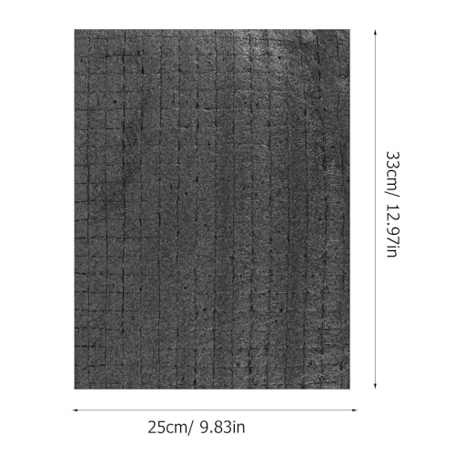TOMETURE Black Grid Foam Cube 330x250x40mm, Shock-absorbent Packaging Foam Insert for Shipping, Moldable Protective Padding for Cases and DIY Filling