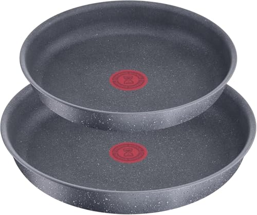 Tefal Ingenio Natural On Kochgeschirr, 3-teilig, stapelbar, Antihaftbeschichtung, Induktion, L7669353